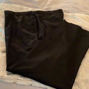 Black flat front PGA Tour golf/casual sport pants